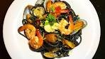 SQUID INK PASTA WITH SEAFOOD | SEAFOOD RECIPE ...