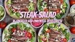 Steak Salad w/Pickled Red Onions & Bleu Cheese