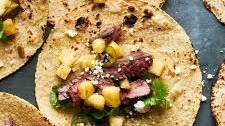 Steak Tacos With Pineapple Salsa