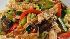 Stir-Fried Vegetables with Chicken or Pork