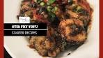 Stir Fry Tofu | How To Make Veggie Stir Fry Tofu | Quick Starter ...