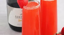 Strawberry Champagne Punch