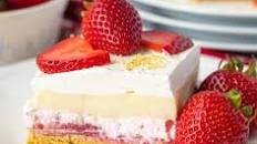 Strawberry Cheesecake Dream Bars