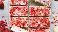 Strawberry Shortcake Ice Cream Squares Recipe