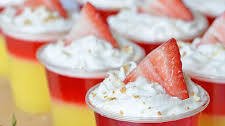 Strawberry Shortcake Jello Shots