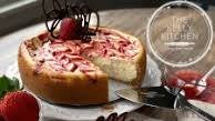 Strawberry Swirl Cheesecake