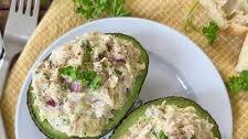Stuffed Avocados with Tuna Salad
