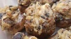 Stuffed Cream Cheese Mushrooms