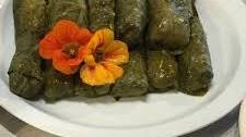 Stuffed Nasturtium Leaves