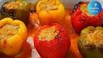 STUFFED PEPPERS WITH MEAT AND RICE | EASY LUNCH ...