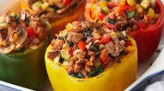 Stuffed Peppers with Turkey and Vegetables