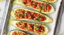 Stuffed Zucchini Boats