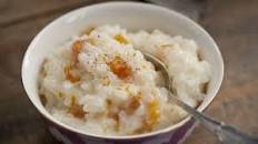 Sugar free Coconut and Apricot Rice Pudding