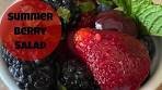 Summer Berry Salad Recipe - How to Make a Perfect ...