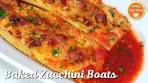 Summer Squash Recipe | Delicious Stuffed Zucchini Boats ...