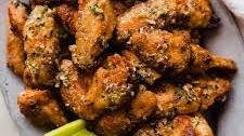 Super Crispy Garlic Parmesan Wings