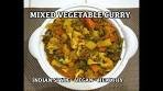 Super Easy Vegetable Curry Recipe - How to cook Veg ...