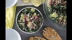 Superfood Vegan Quinoa Salad with Pomegranate Seeds