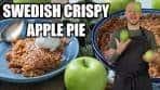 Swedish Apple Pie - Crispy apple pie