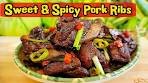 Sweet and Spicy Pork Ribs