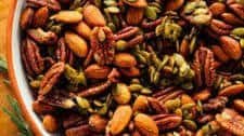 Sweet and Spicy Roasted Party Nuts