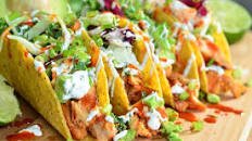 Sweet and Spicy Sriracha Chicken Tacos