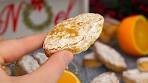 Sweet Italian Christmas cookies 🎄 Almonds and orange ...