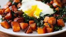 Sweet Potato and Kale Hash