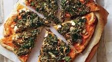 Sweet Potato and Kale Pizza