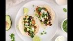 Sweet Potato and Mushroom Tacos