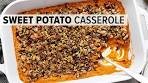 SWEET POTATO CASSEROLE with the Best Pecan Crumble ...