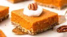 Sweet Potato Pie Bars