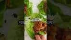 Sweet & Spicy Pork Lettuce Wraps