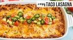 Taco Lasagna: a new twist on an old favorite! | The Recipe ...