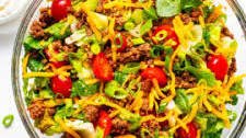 Taco Salad (Healthy, Easy Recipe)