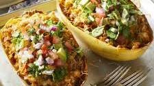 Taco Spaghetti Squash Boats