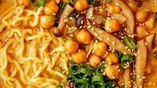 Tahini-Miso Mushroom Ramen