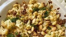 Tahini Roasted Cauliflower