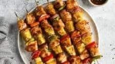 Teriyaki Chicken Pineapple Kebabs