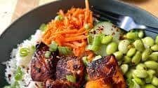 Teriyaki Salmon Bowls