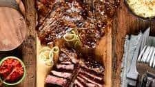 Teriyaki T-Bone Veal Chops