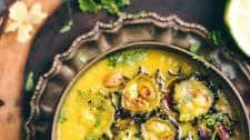 Tetor Daal (Bitter Gourd Yellow Mung Stew)