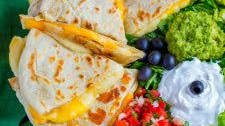 Tex-Mex Cheese Quesadillas