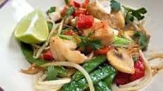 Thai fish stir fry