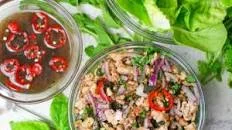 Thai Pork Lettuce Wraps
