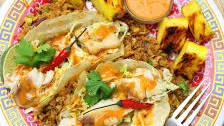 Thai Style Fish Tacos