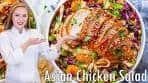 The BEST Asian Chicken Salad Recipe - with JUICY Teriyaki ...