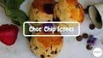 The BEST Chocolate Chip Scones | At HOME Recipe