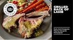 The best GRILLED RACK OF LAMB - with Garlic-Herb ...