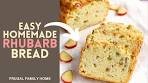 The Best Rhubarb Bread Recipe, An Easy Quick Bread that's ...